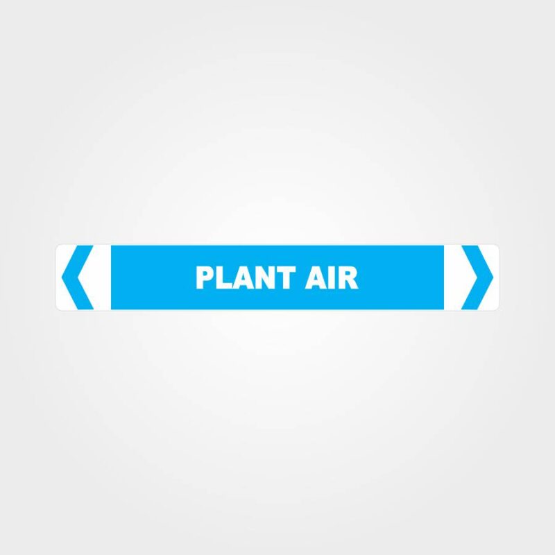 Plant Air Pipe Marker