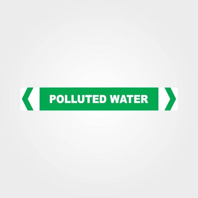 Polluted Water Pipe Marker