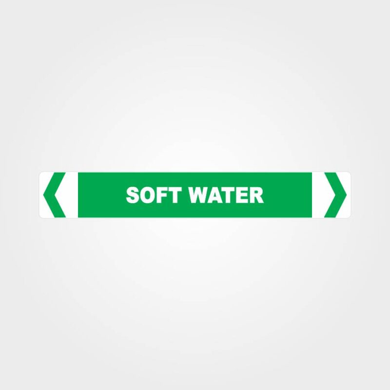 Soft Water Pipe Marker