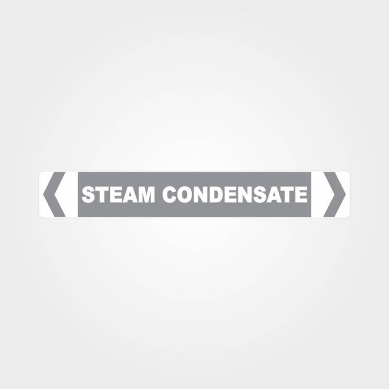 Steam Condensate Pipe Marker