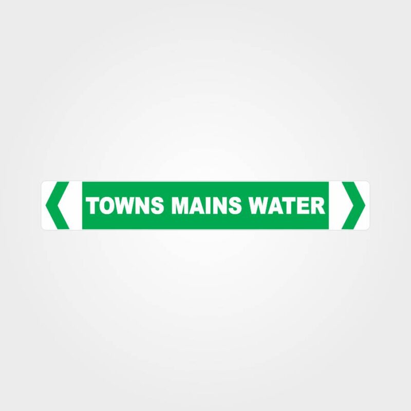 Towns Mains Water Pipe Marker