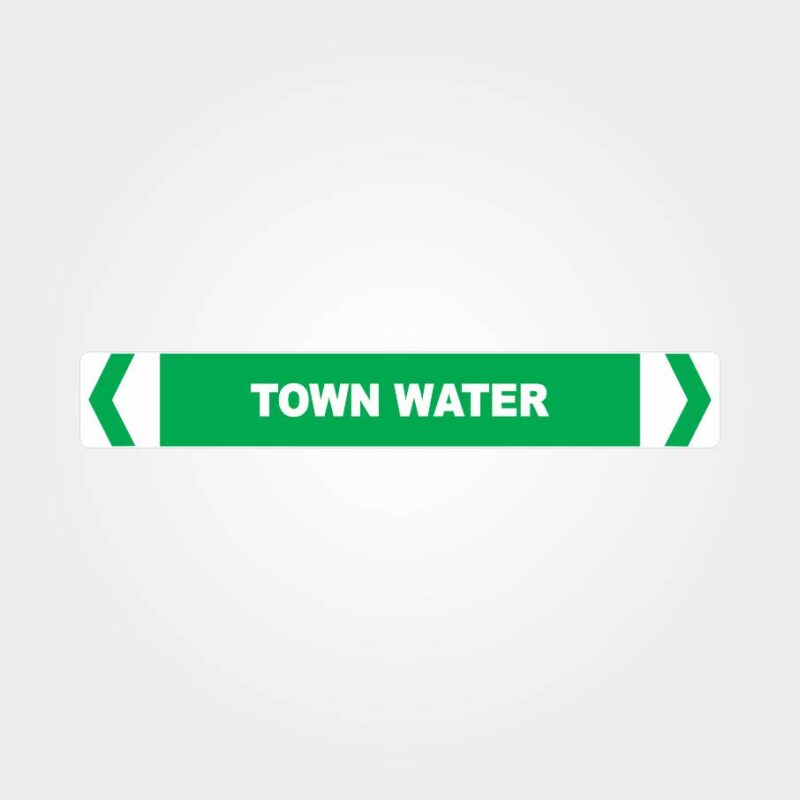 Town Water Pipe Marker