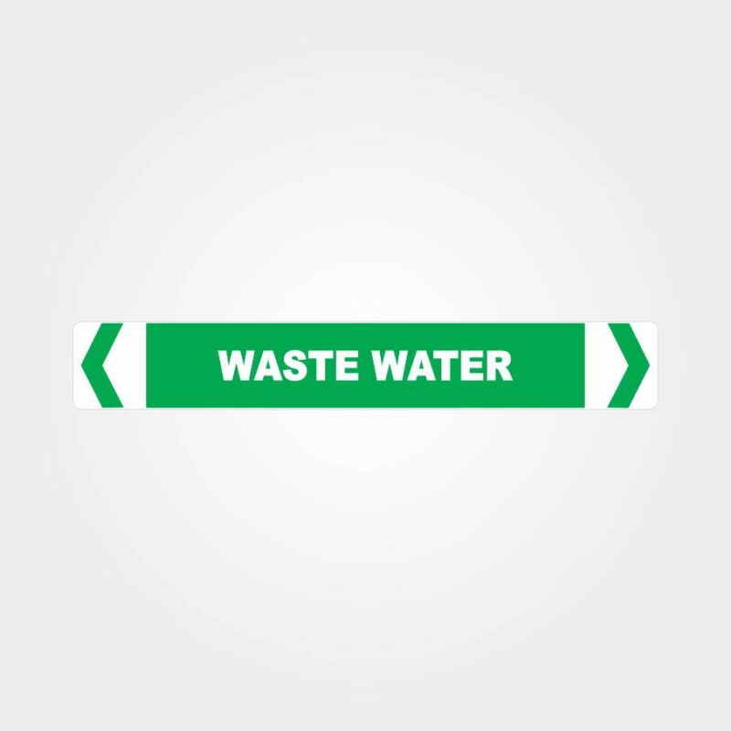 Waste Water Pipe Marker