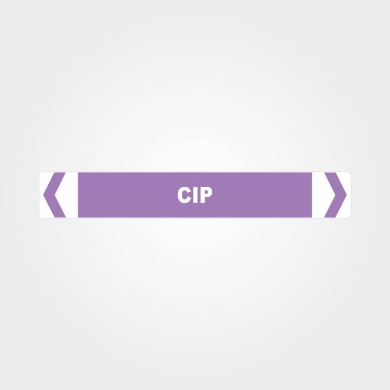 CIP Pipe Marker