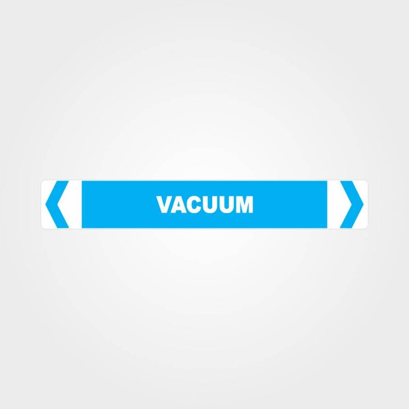 Vacuum Pipe Marker