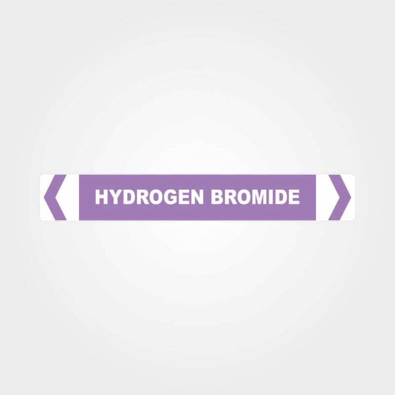 Hydrogen Bromide Pipe Marker