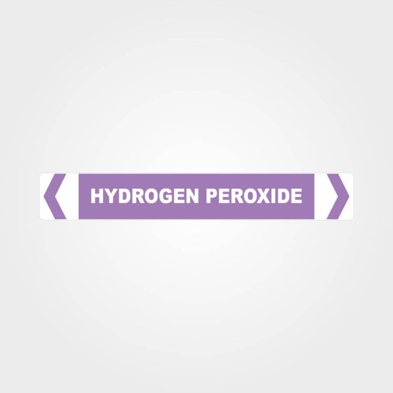 Hydrogen Peroxide Pipe Marker