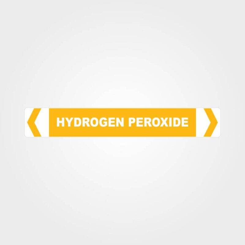 Hydrogen Peroxide Pipe Marker