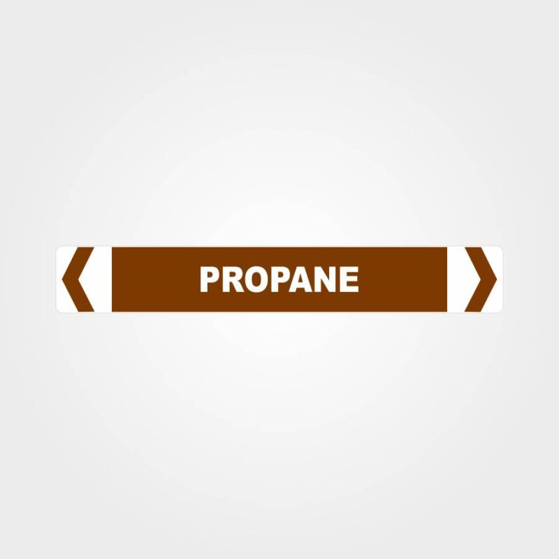 Propane Pipe Marker