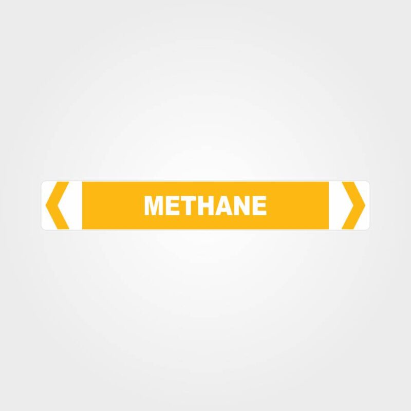 Methane Pipe Marker