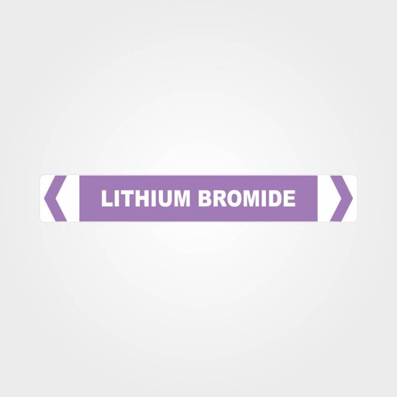 Lithium Bromide Pipe Marker