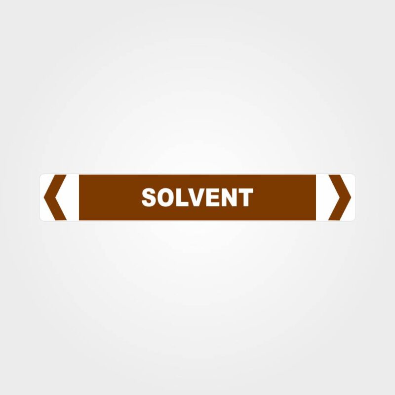 Solvent Pipe Marker