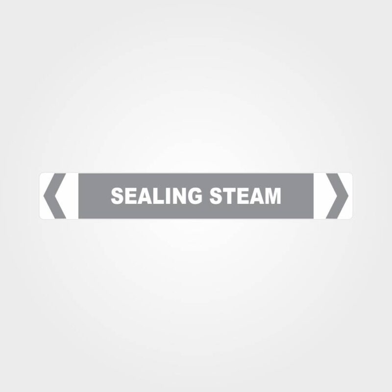 Sealing Steam Pipe Marker