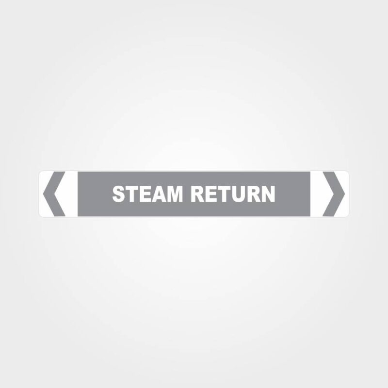 Steam Return Pipe Marker