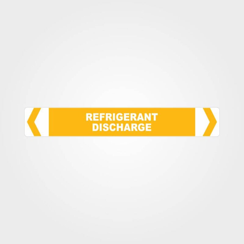 Refrigerant Discharge Pipe Marker