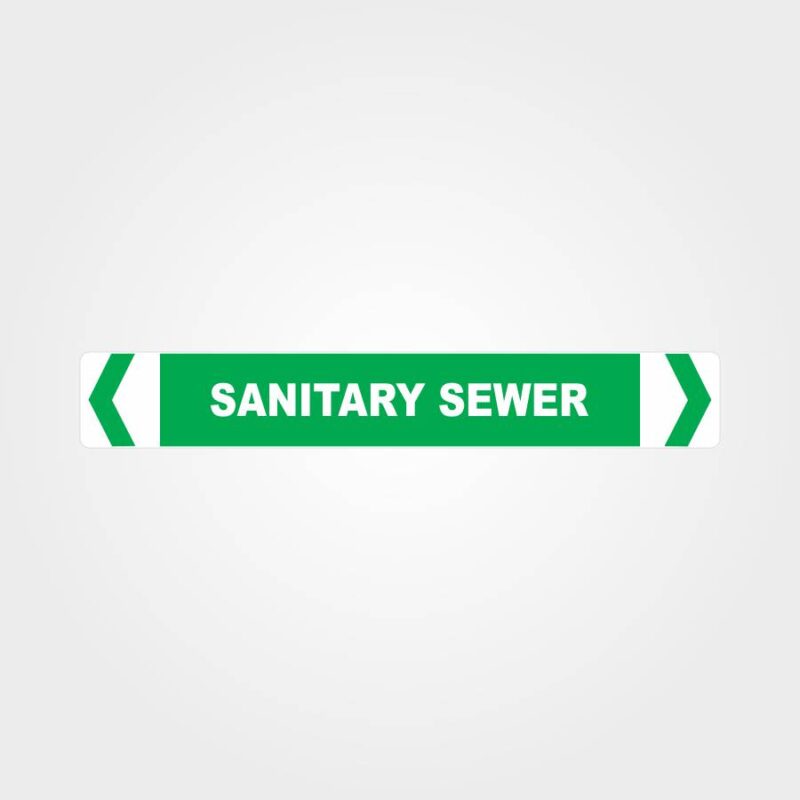 Sanitary Sewer Pipe Marker