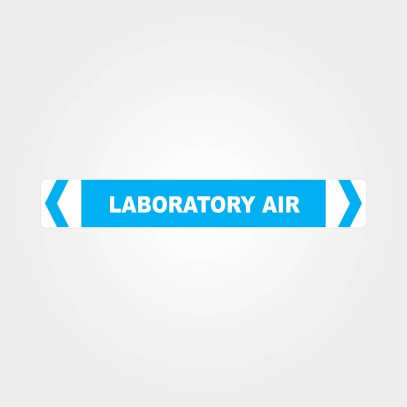 Laboratory Air Pipe Marker