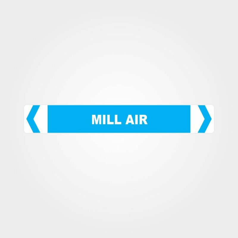 Mill Air Pipe Marker