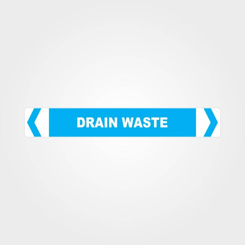 Drain Waste Pipe Marker