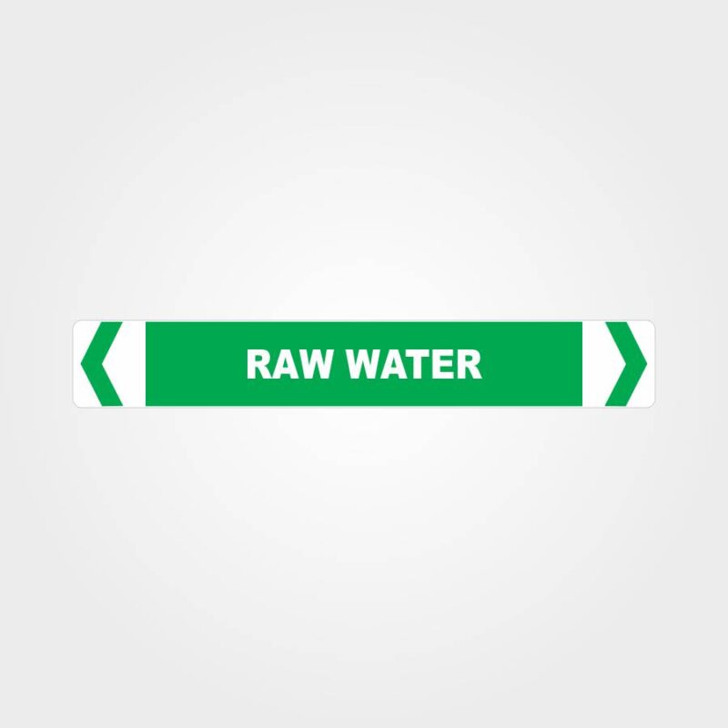 Raw Water Pipe Marker