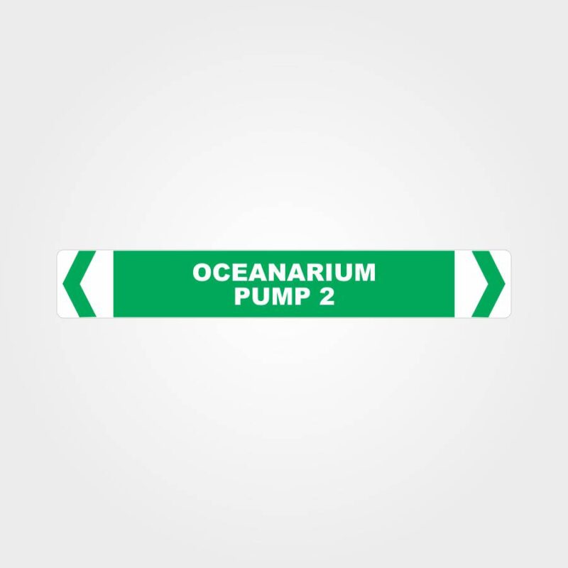 Oceanarium Pump 2 Pipe Marker