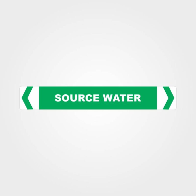 Source Water Pipe Marker