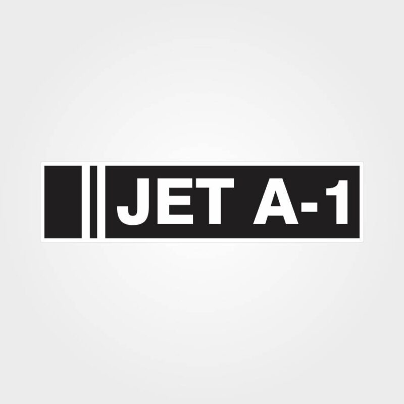 Jet A-1 Sign - Landscape