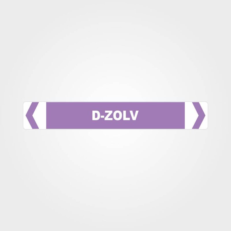 D-ZOLV Pipe Marker